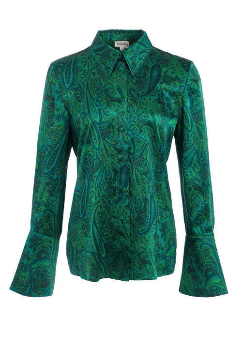 Ella Shirt - Emerald
