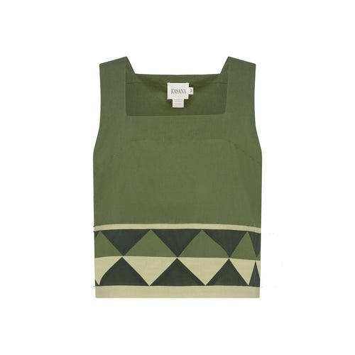OLIVIA TOP - OLIVE